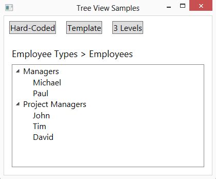 wpf treeview|How to: Create Simple or Complex TreeViews